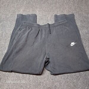 VTG Nike Sweatpants Men Size‎ 34x30 Black XL Elastic Waist 90s